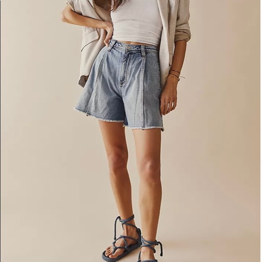 NWOT Free People Amelie A-Line Shorts